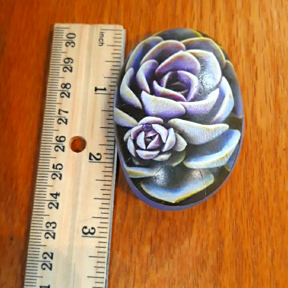 Succulent Art Rocks New - Picture 4 of 9